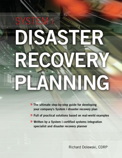 Cover of the book System i Disaster Recovery Planning by Richard Dolewski, Mc Press