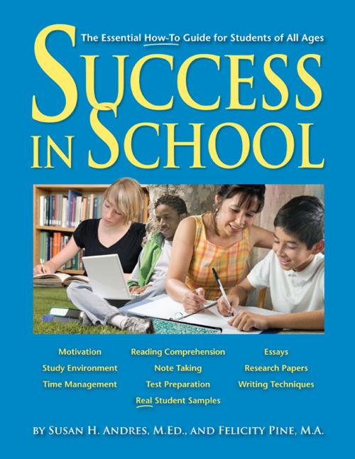 Cover of the book Success in School by Susan Andres, Felicity Pine, R&L Education