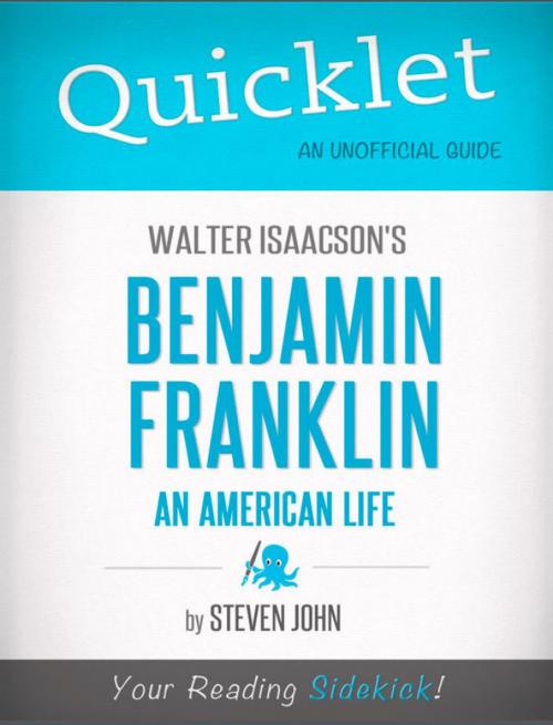 Cover of the book Quicklet on Walter Isaacson's Benjamin Franklin: An American Life by Steven  John, Hyperink