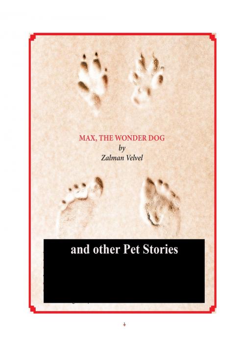 Cover of the book Max The Wonder Dog and Other Pet Stories by Zalman Velvel, BookBaby