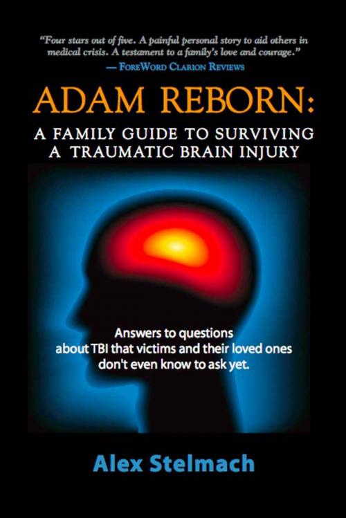Cover of the book ADAM REBORN: A Family Guide to Surviving a Traumatic Brain Injury by Alex Stelmach, BookLocker.com, Inc.