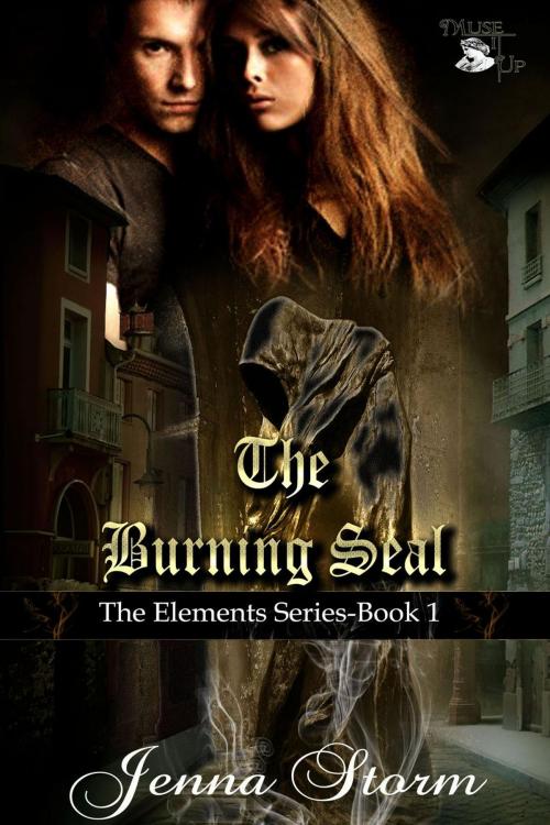 Cover of the book The Burning Seal by Jenna Storm, MuseItUp Publishing