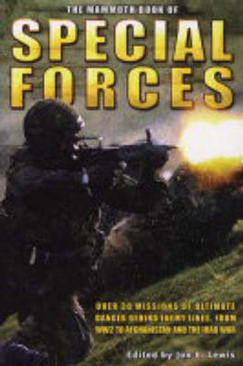 Cover of the book The Mammoth Book of SAS and Special Forces by Jon E. Lewis, Little, Brown Book Group