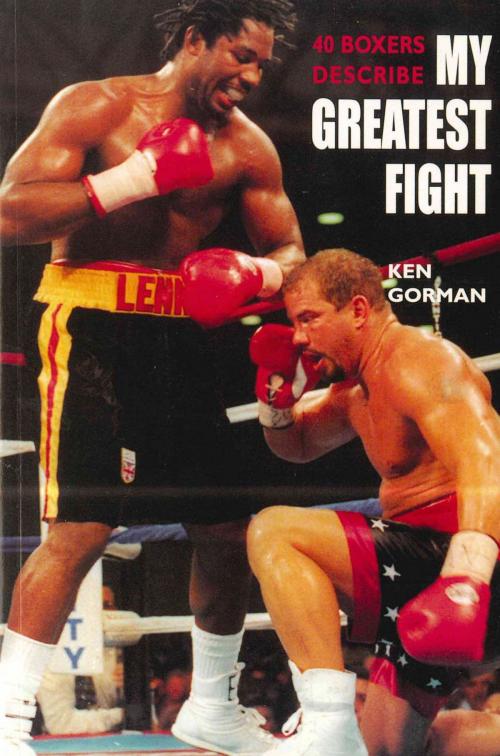 Cover of the book My Greatest Fight by Ken Gorman, Mainstream Publishing