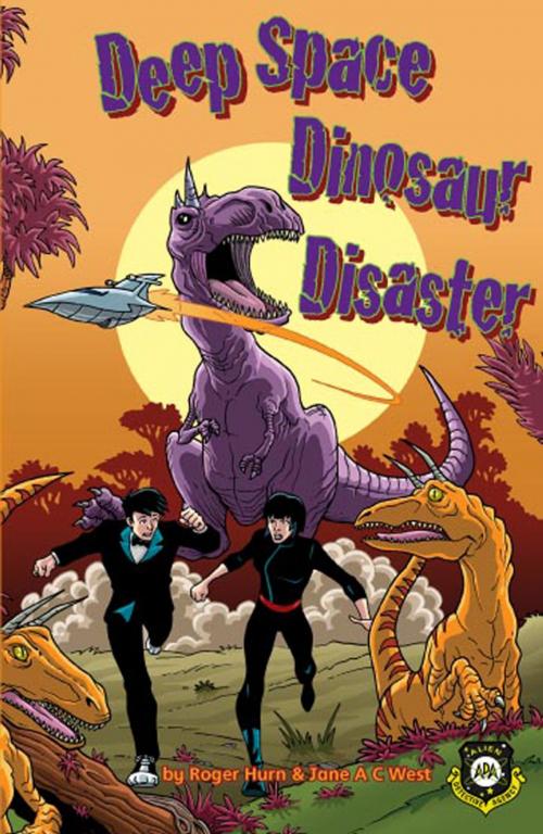 Cover of the book Deep Space Dinosaur (Alien Detective Agency) by Roger Hurn, Jane A C West, Badger Learning