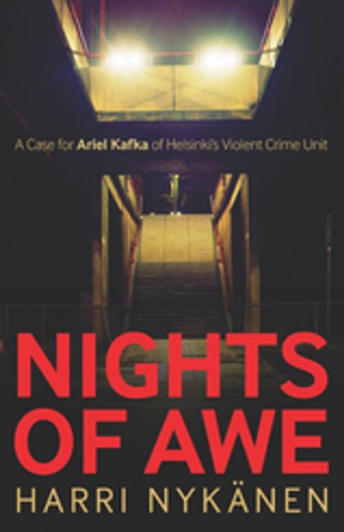 Cover of the book Nights of Awe by Harri Nykanen, Bitter Lemon Press