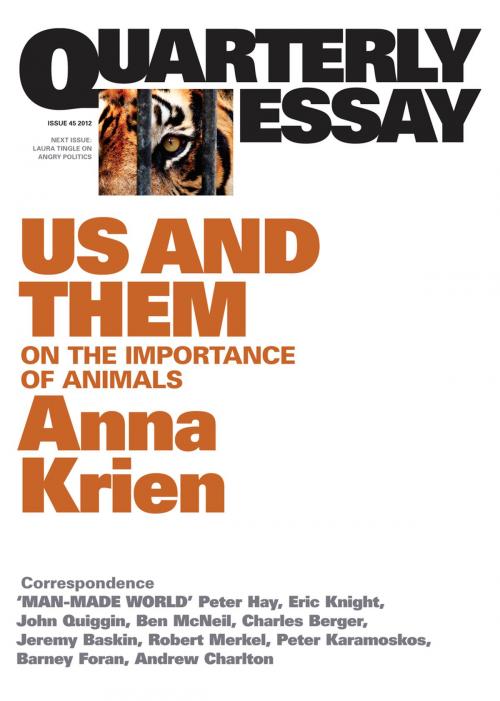 Cover of the book Quarterly Essay 45 Us and Them by Anna Krien, Black Inc.
