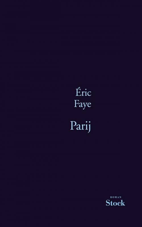 Cover of the book Parij by Eric Faye, Stock