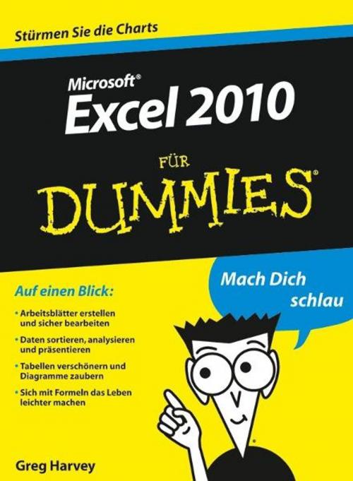 Cover of the book Excel 2010 für Dummies by Greg Harvey, Wiley