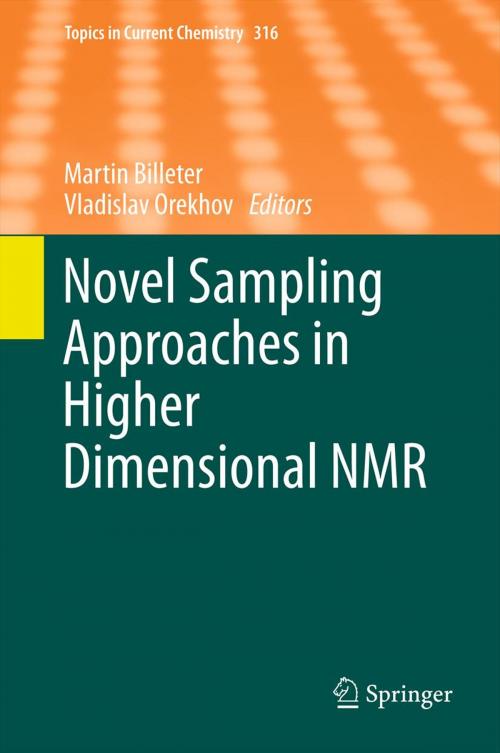 Cover of the book Novel Sampling Approaches in Higher Dimensional NMR by , Springer Berlin Heidelberg