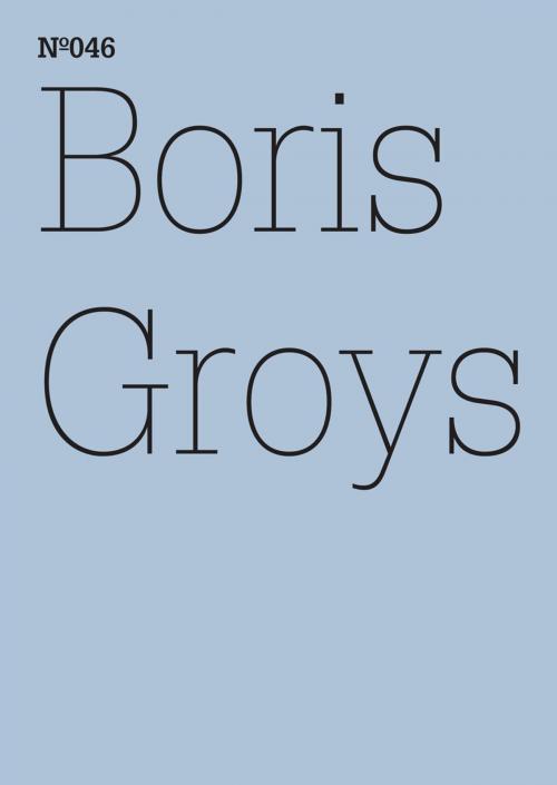 Cover of the book Boris Groys by Boris Groys, Hatje Cantz Verlag