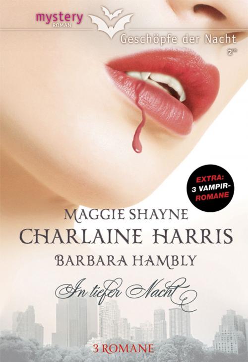 Cover of the book In tiefer Nacht by MAGGIE SHAYNE, Barbara Hambly, Charlaine Harris, CORA Verlag
