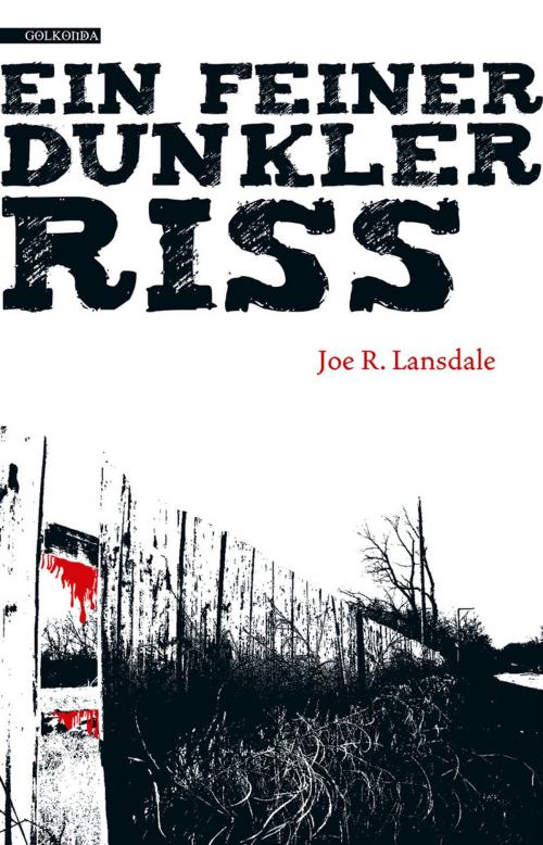 Cover of the book Ein feiner dunkler Riss by Joe R. Lansdale, Golkonda Verlag