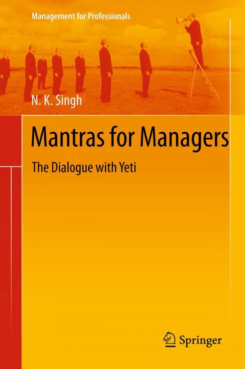 Cover of the book Mantras for Managers by N. K. Singh, Springer India