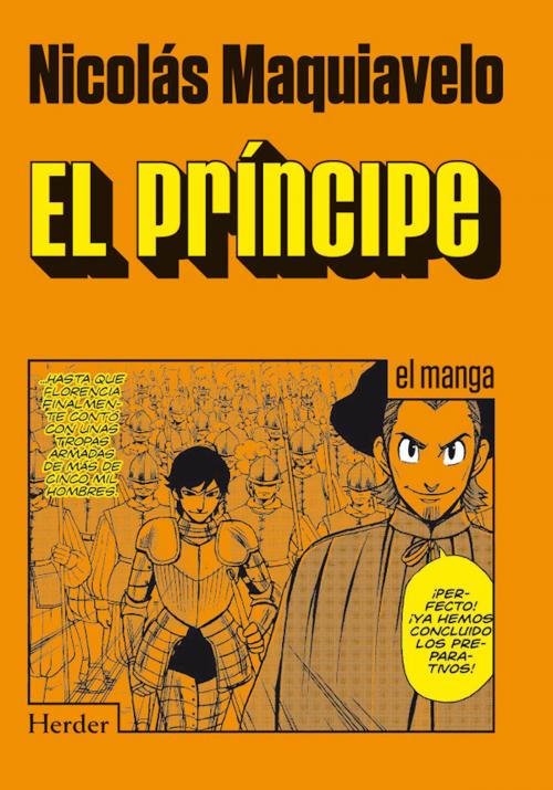 Cover of the book El príncipe by Nicolás Maquiavelo, Herder Editorial