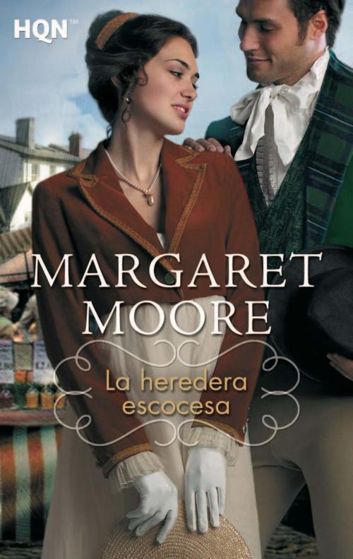 Cover of the book La heredera escocesa by Margaret Moore, Harlequin, una división de HarperCollins Ibérica, S.A.