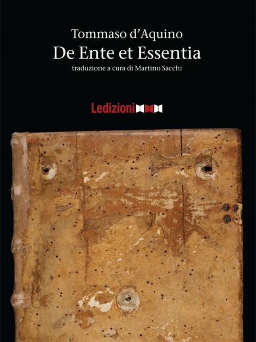 Cover of the book De Ente et Essentia by Tommaso d'Aquino, Ledizioni