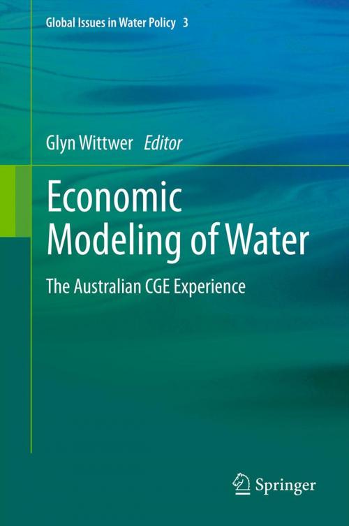 Cover of the book Economic Modeling of Water by , Springer Netherlands