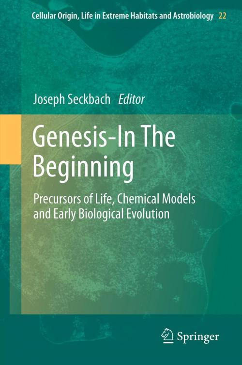 Cover of the book Genesis - In The Beginning by , Springer Netherlands