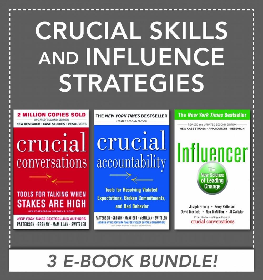 Big bigCover of Crucial Skills and Influence Strategies