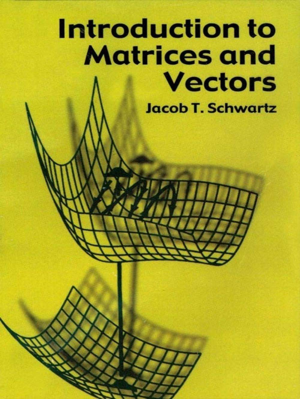 Big bigCover of Introduction to Matrices and Vectors