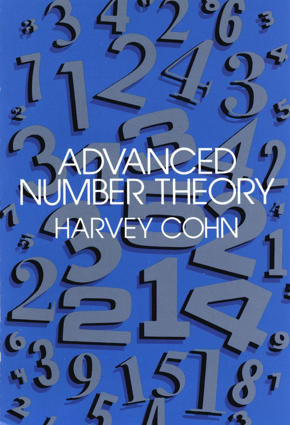 Big bigCover of Advanced Number Theory