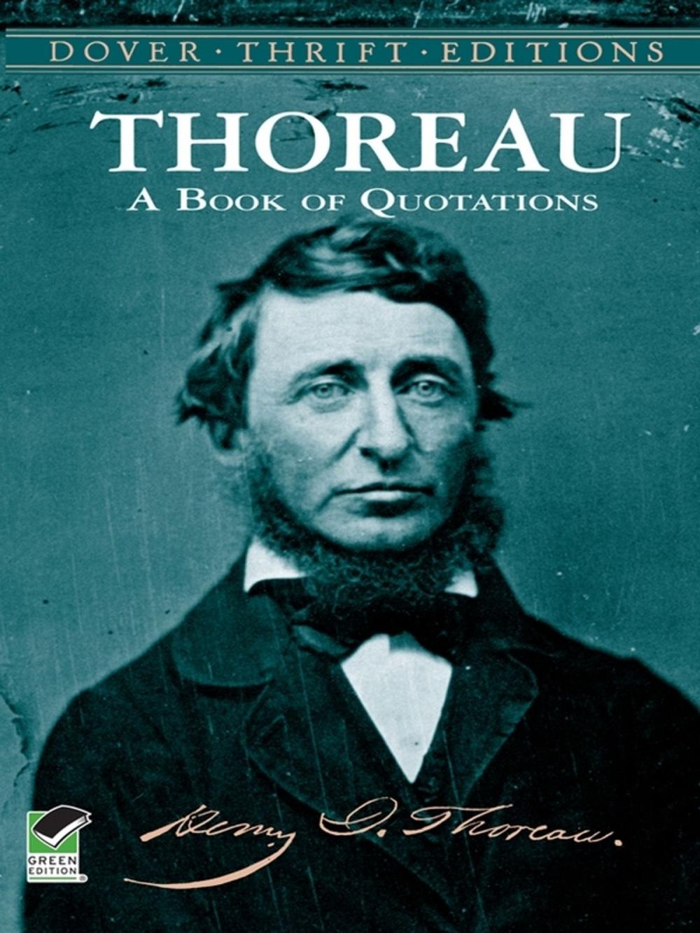 Big bigCover of Thoreau's Book of Quotations