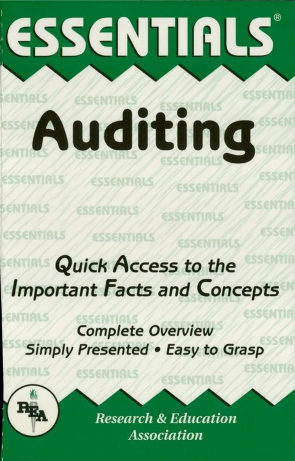 Big bigCover of Auditing Essentials