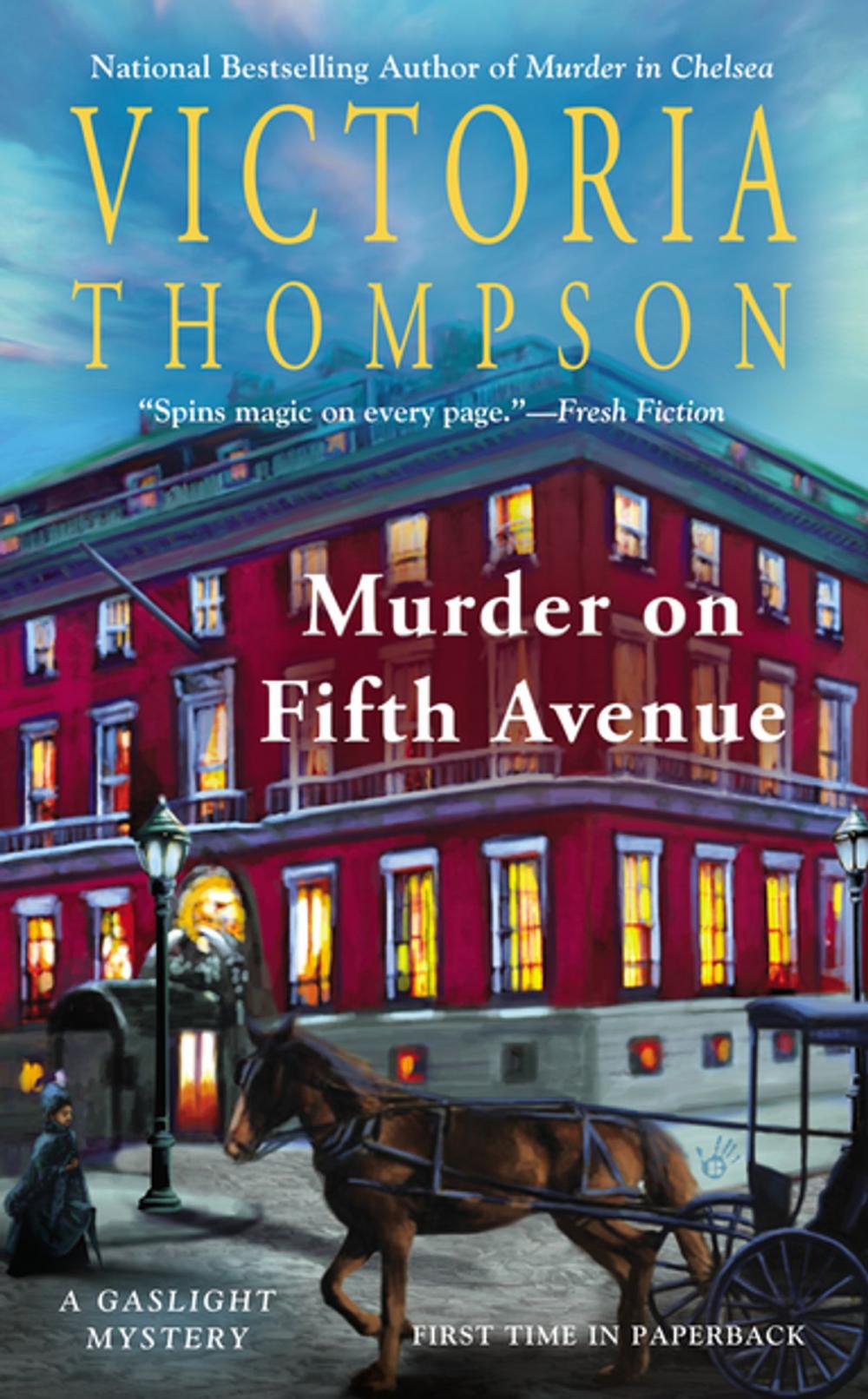 Big bigCover of Murder on Fifth Avenue