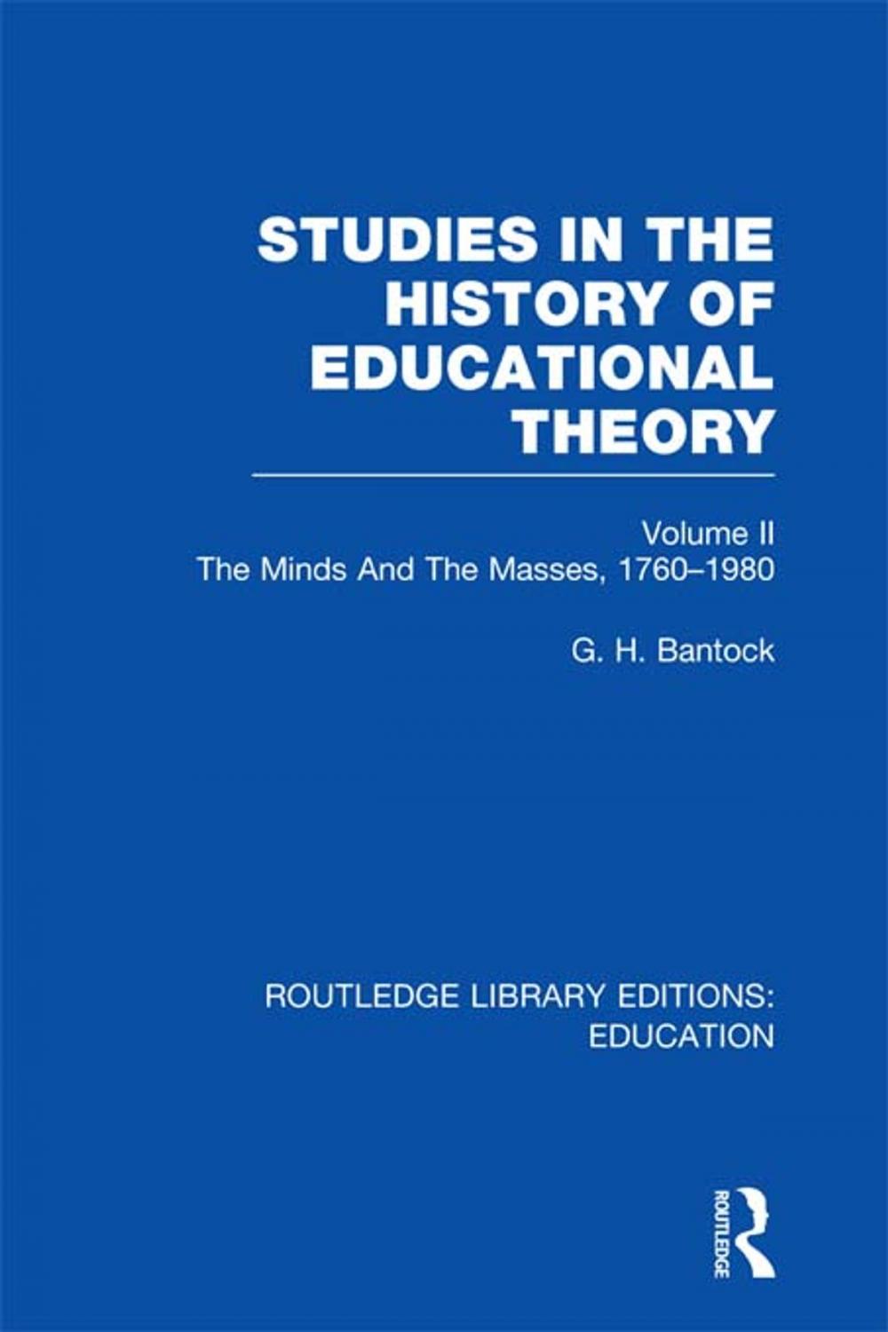 Big bigCover of Studies in the History of Educational Theory Vol 2