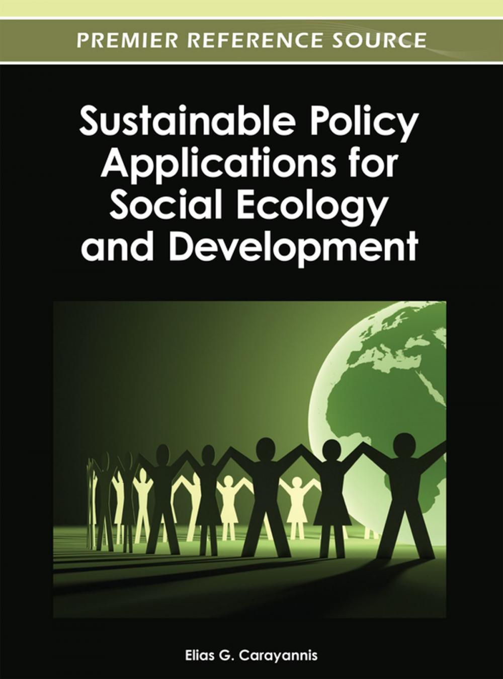 Big bigCover of Sustainable Policy Applications for Social Ecology and Development