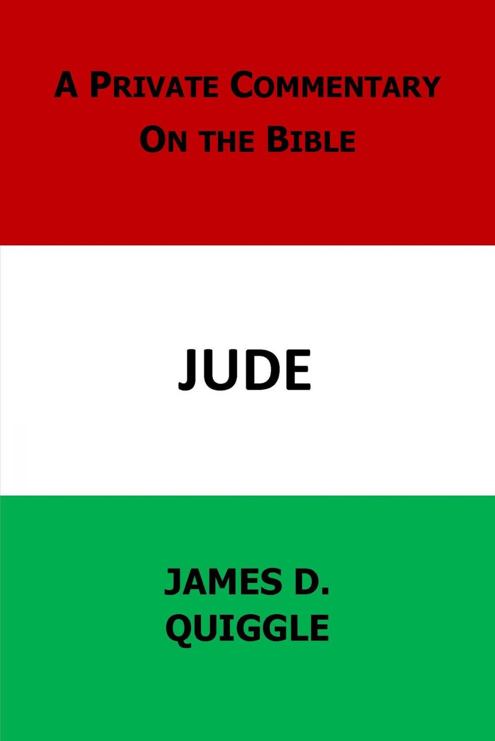 Big bigCover of A Private Commentary on the Bible: Jude