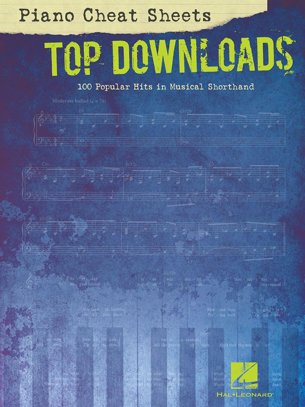 Big bigCover of Piano Cheat Sheets: Top Downloads (Songbook)