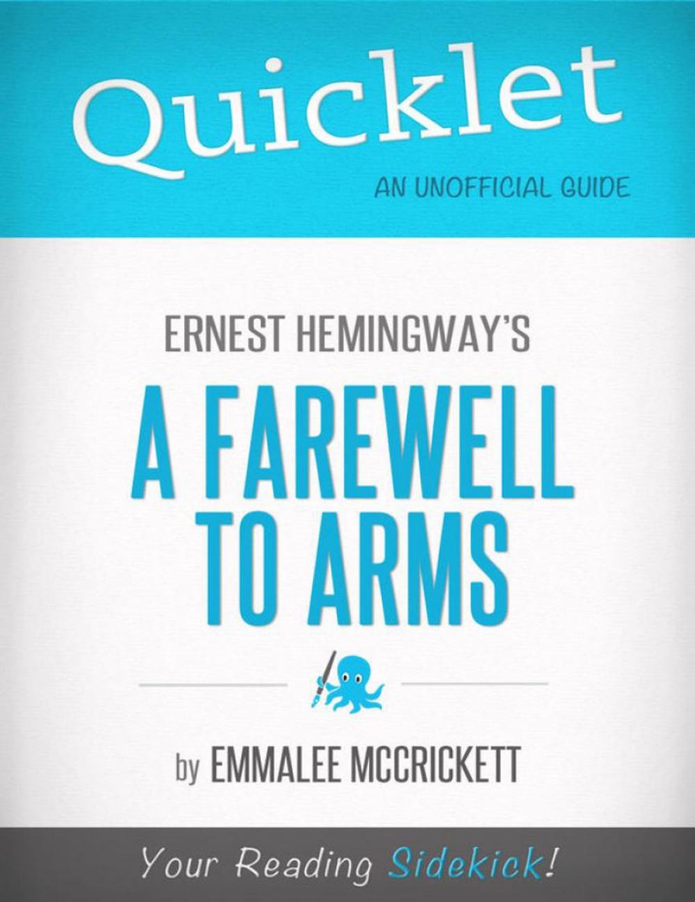 Big bigCover of Quicklet on Ernest Hemingway's A Farewell to Arms