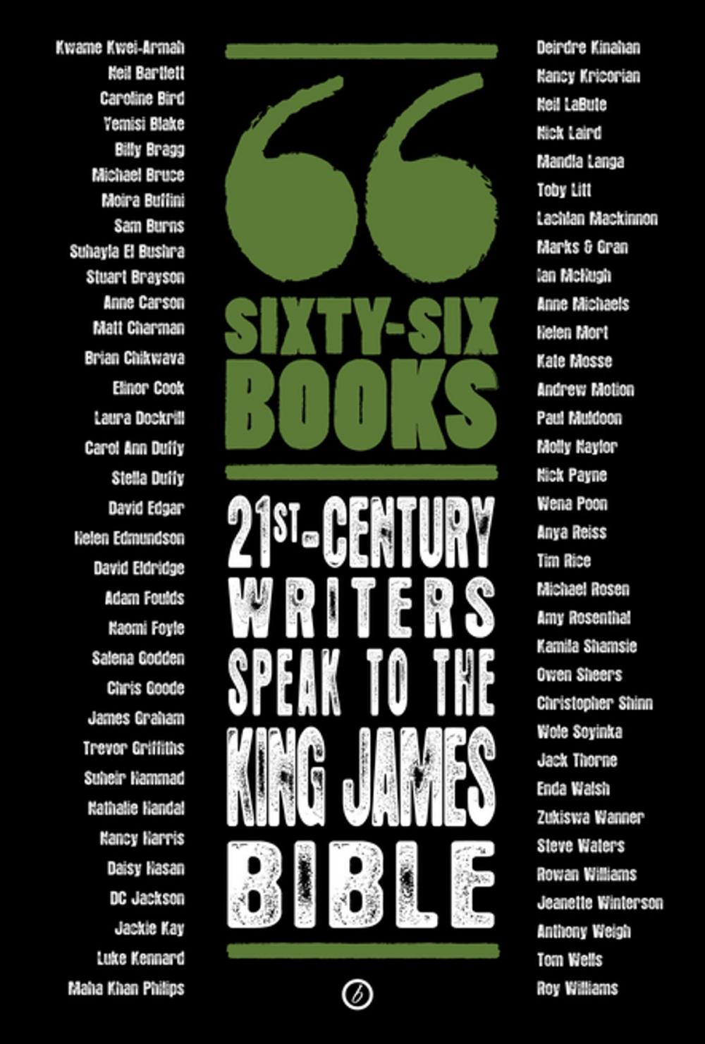 Big bigCover of Sixty-Six Books: 21st-century writers speak to the King James Bible