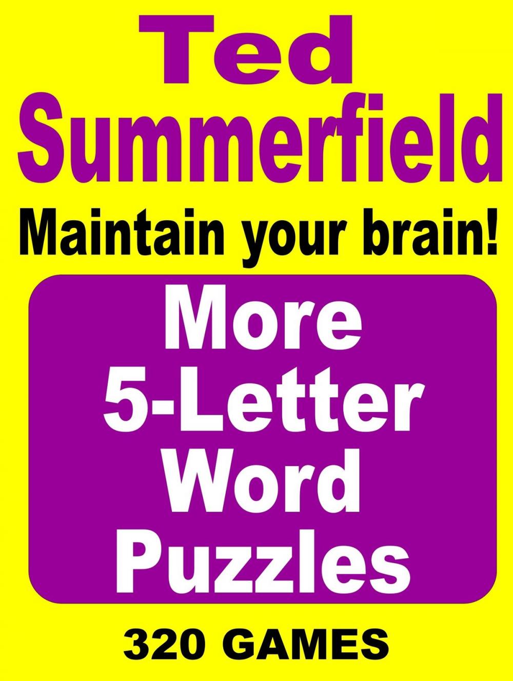 Big bigCover of More 5-Letter Word Puzzles