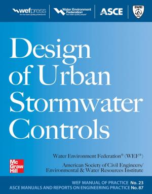 Book cover of Design of Urban Stormwater Controls, MOP 23