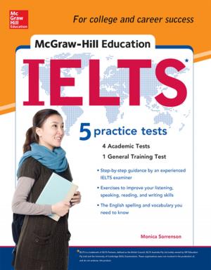 Cover of the book McGraw-Hill's IELTS with Audio CD by Sandy Lindsey