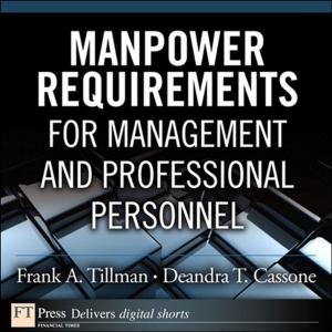 Cover of the book Manpower Requirements for Management and Professional Personnel by Neil Potter, Mary Sakry