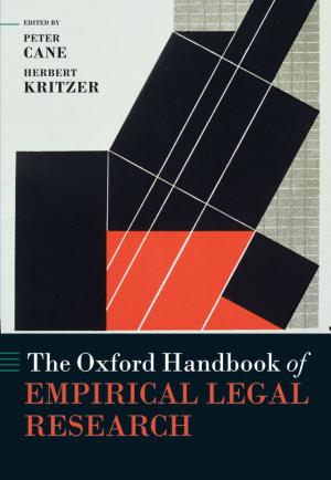 Cover of the book The Oxford Handbook of Empirical Legal Research by Isobel Armstrong