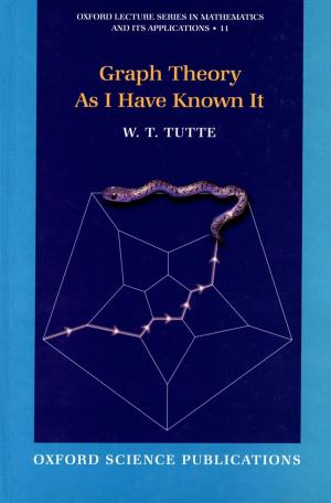 Cover of Graph Theory As I Have Known It