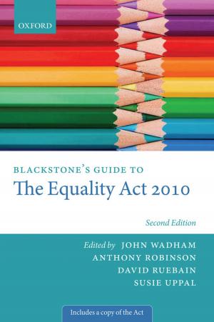 Cover of the book Blackstone's Guide to the Equality Act 2010 by Quassim Cassam
