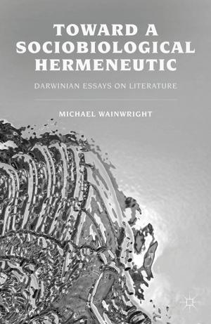 Cover of the book Toward a Sociobiological Hermeneutic by Fabrice Jaumont