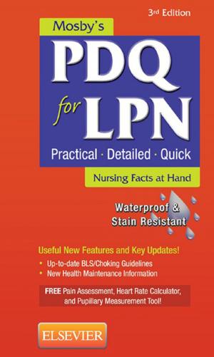 Cover of the book Mosby's PDQ for LPN by George S. Alexopoulos, MD, Dimitri Kiosses, PhD