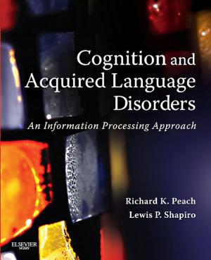 Book cover of Cognition and Acquired Language Disorders - E-Book