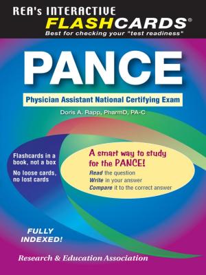 Cover of the book PANCE (Physician Assistant Nat. Cert Exam) Flashcard Book by Mel Friedman