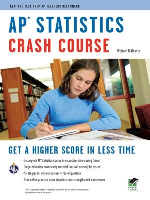 Cover of the book AP Statistics Crash Course by Editors of REA, Associates BBE