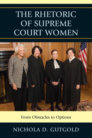 Book cover of The Rhetoric of Supreme Court Women