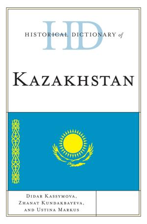 Cover of the book Historical Dictionary of Kazakhstan by Scott B. Noegel, Brannon M. Wheeler