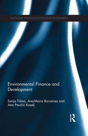 Cover of the book Environmental Finance and Development by Maren Elfert